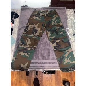 Camo Cargo Pants Adjustable Sizing